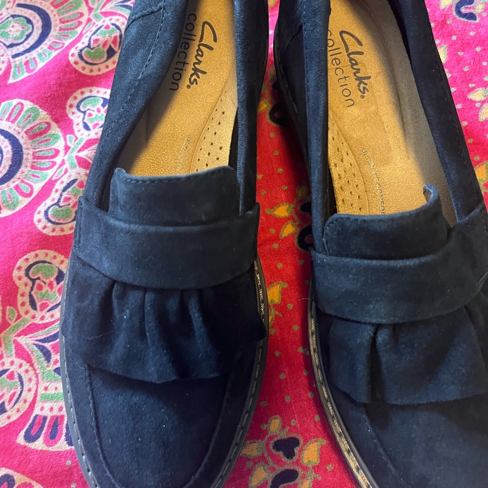 Brand new Clark’s wedge shoes